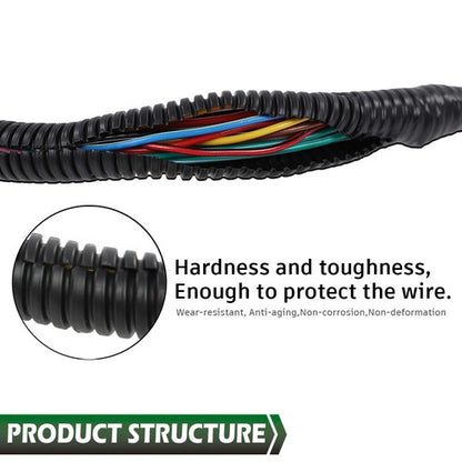 Solid Spare Fit For 20-23 Tesla Model Y Front End Fan Wiring Harness Connecting Wire