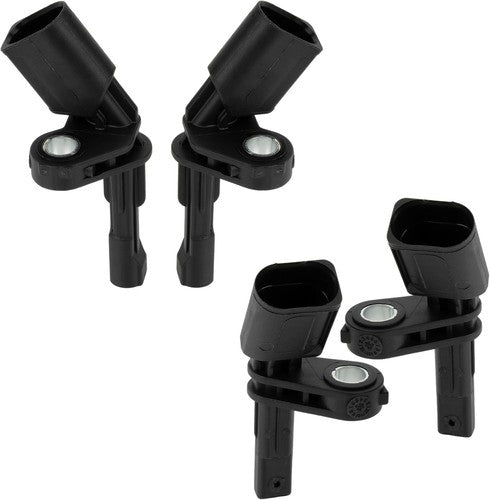 Fits for Audi & Volkswagen Set 4 ABS Wheel Speed Sensor Front Rear Left & Right