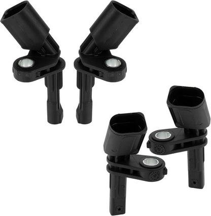 Fits for Audi & Volkswagen Set 4 ABS Wheel Speed Sensor Front Rear Left & Right