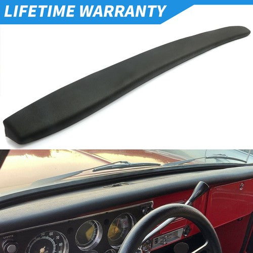 Solid Spare FOR 1967-1972 Chevy / GMC C10 Truck Dash Pad Cover- Black 67 68 69 70 71 72