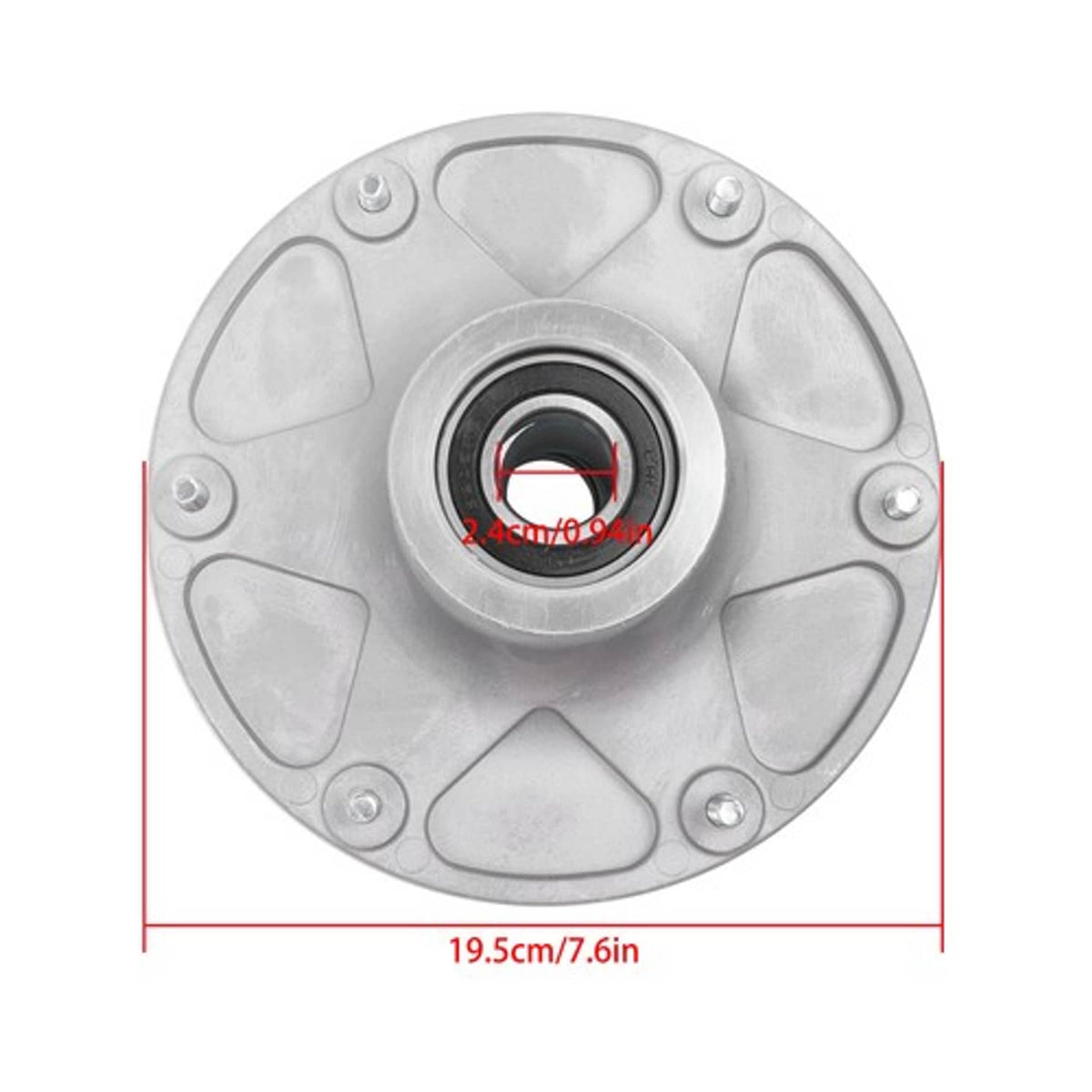 Solid Spare For Toro X4850 XS4850 ZX4800 139-2357 120-5477 117-1250 3 PK 48" Deck Spindle