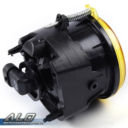 Solid Spare Fit For Dodge Challenger Charger Nitro Avenger Yellow Front Fog Lights+Bulbs