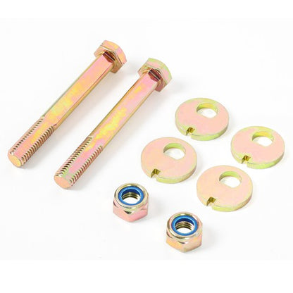 Solid Spare Alignment Cam Bolt Kit Front Lower Control Arm for Jeep Wrangler TJ JK Cherokee