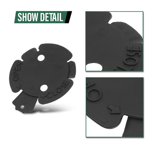 Solid Spare Fit For BMW 5 6 7 Series F10 Engine Oil Drain Plug Access Cover 51757209541