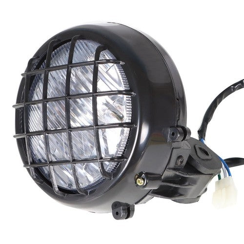 Solid Spare 2× Headlights lens bulbs lights grills For Yamaha Banshee 1987-2006 Warrior 350