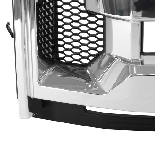 Front Bumper Grille Assembly Chrome For Ford F-150 F150 2015-2017 FL3Z8200DA
