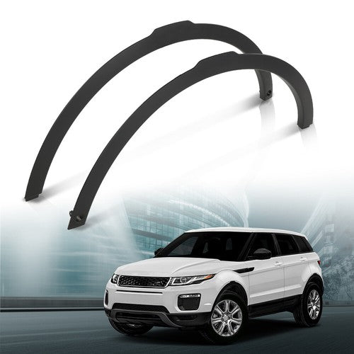 Solid Spare Fender Trim Molding Fit For 14-18 Land Rover Range Rover Evoque Front Left&Right