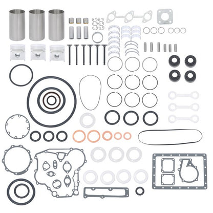 Solid Spare Engine L245 L245DT L245C D1101 Overhaul Rebuild Kit For Kubota Engine Tractor
