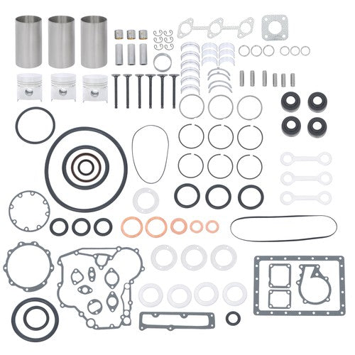 Solid Spare Engine L245 L245DT L245C D1101 Overhaul Rebuild Kit For Kubota Engine Tractor