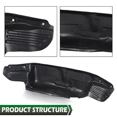 Solid Spare Rear Fender Liner Wheel Well Guard Fit For 2021-2024 Ford F-150 ML3Z9927886A