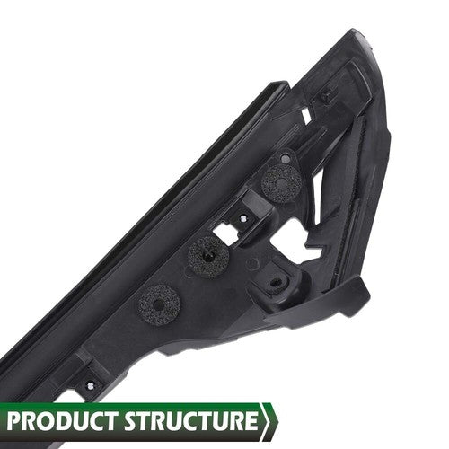 Solid Spare Fit For 2011-2019 Ford Explorer Windshield Inner Trim Pillar Molding Left Side