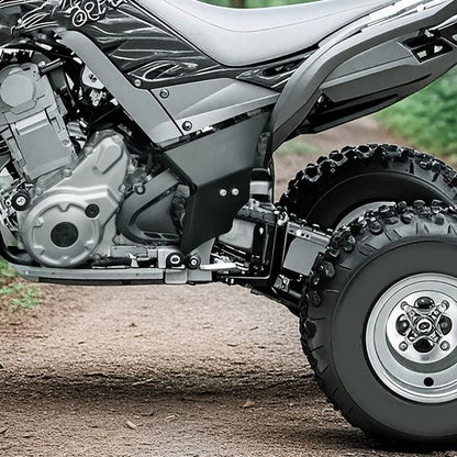 Solid Spare For Yamaha Raptor 700 All Years YFM 700 Pair Steel Frame Protectors Guard Cover