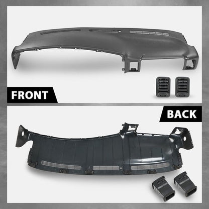Solid Spare Dash Pad Dash Cap Panel Dashboard Fit For 99-06 Chevy Silverado GMC Sierra Gray