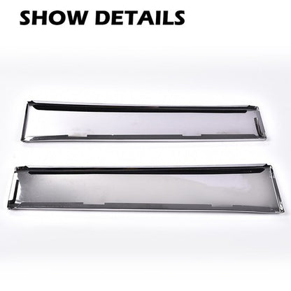 Solid Spare Fit For 81-88 Cutlass Supreme Front Lower Fender Chrome Molding Trim Left&Right