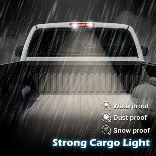 Solid Spare Fit For 04-12 Chevy Colorado/GMC Canyon LED 3rd Brake Light Cargo Lamp Red