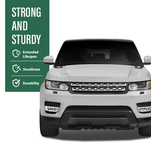 Solid Spare Fit For 14-17 Land Rover Range Rover Sport Headlight Washer Cover Left & Right