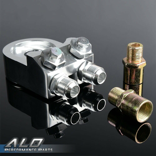 Solid Spare Universal 15 Row AN10 Aluminum Engine Transmission Oil Cooler + 7" Cooling Fan