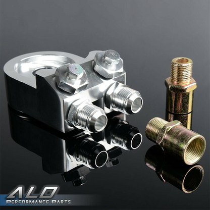 Solid Spare Universal 15 Row AN10 Aluminum Engine Transmission Oil Cooler + 7" Cooling Fan