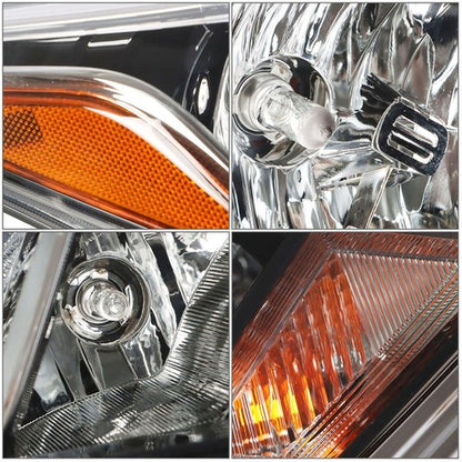 Solid Spare Headlight Halogen For Nissan Versa S SV 2020-2021 Headlamps Assembly RH Chrome