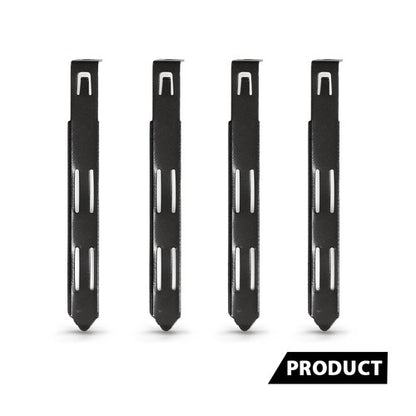 Solid Spare Headlight Mounting Retainer Tab Clips Fit For 99-04 Mustang or Cobra Set of 4
