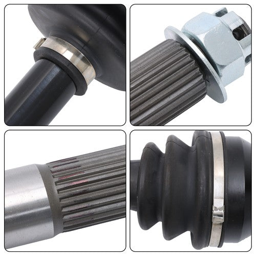 Solid Spare 4PCS Front Rear Left Right CV Axles Drive Shaft Fit For Polaris 1332637 1332947