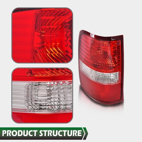 Solid Spare Fit For 04-2006 Ford F150 F-150 Styleside Tail Light Brake Lamp Left Driver Side