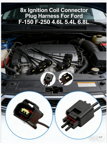 8 Ignition Coil Connector Plug for Ford Expedition F-150 F-250 4.6L 5.4L