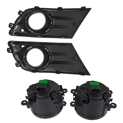 For Honda Pilot 2012-2013-2014-2015 New A Pair Fog Light W/Cover&Chrome Trim US