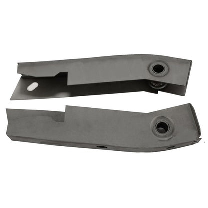 Solid Spare Rear Shackle Mount Frame Rust Repair Kit For 86-95 Jeep Wrangler YJ 2PCS