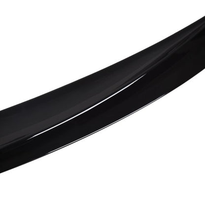Solid Spare FOR HONDA CIVIC Si 2016-2021 GLOSS BLACK FRONT HOOD BUMPER UPPER TRIM NOSE COVER