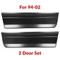 Solid Spare Pair LH RH For 94-02 Dodge Ram Lower Front Door Skin Set Except 4 Door Quad Cab