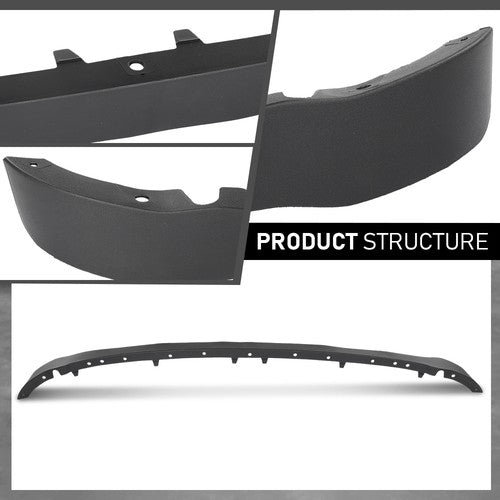 Solid Spare Air Dam Deflector Lower Valance Apron Front Fit For 2018-2022 Ford EcoSport