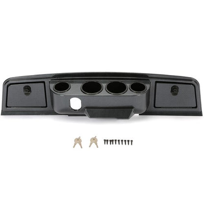 Solid Spare For Yamaha G14,G16,G19,G22 1995-2007 Golf Cart Carbon Fiber Color Dash Board Kit
