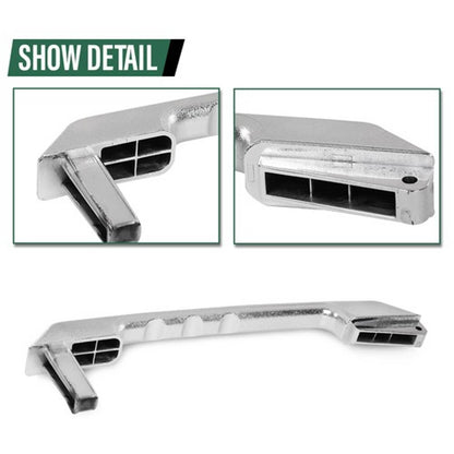 Solid Spare Tailgate Handle Lift Gate Handle Silver Fit For 03-09 Hummer H2 4-Door