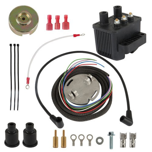 Solid Spare 53-660 Programmable Single Fire Ignition Kit For Shovelhead EVO Big Twin XL