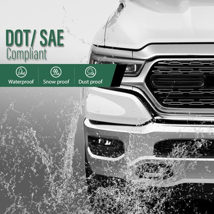 Solid Spare Fit For 2019-2022 Ram 1500 2500 3500 LED Fog Lights Driving Lamps Left+Right