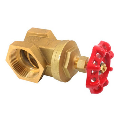 Solid Spare For Water Gas Fuel Flow Control 2-1/2" Brass Gate Valve DN65 NPT Female Thread