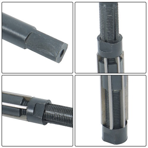 Solid Spare 15.25-17mm Cutting Diameter HSS Adjustable Hand Reamer Milling Tool