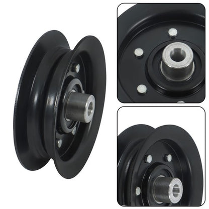 Solid Spare (Pack of 3) Flat Idler Pulley for Toro 106-2175, 132-9420, 1329420