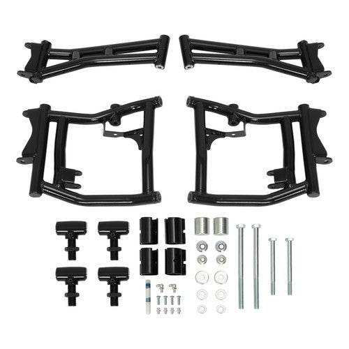 Solid Spare For 16+ Polaris General / 4 High Clearance 1.5" Offset Rear A-Arms Powder Coated