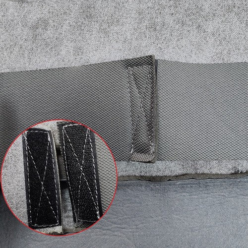 Driver Bottom Cloth Seat Cover Dark Gray For 2015 - 2021 Chevy Colorado