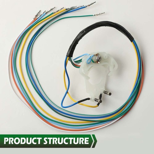 Solid Spare Fit For 65-66 Mustang Turn Signal Switch Cam With Wire Harness Bronco Comet