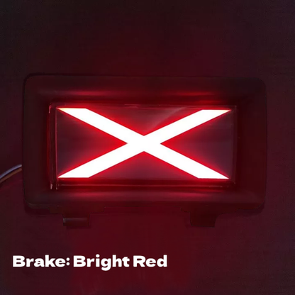 For 2015-2021 Subaru WRX STI Rear Bumper Red & White Brake Reverse Tail Light