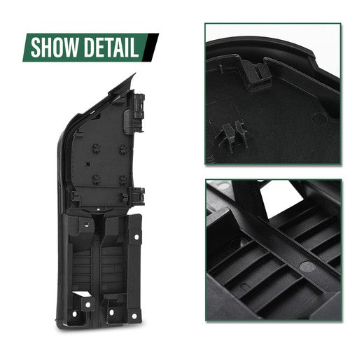 Solid Spare Fit For 15-23 Ford Transit 150 250 350 Fuel Filler Door Housing+White Gas Cover