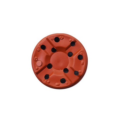 Solid Spare 100Pcs Flowers Nursery Cup Children's Room Nursery Plastic Plant Pot 14X13X9cm