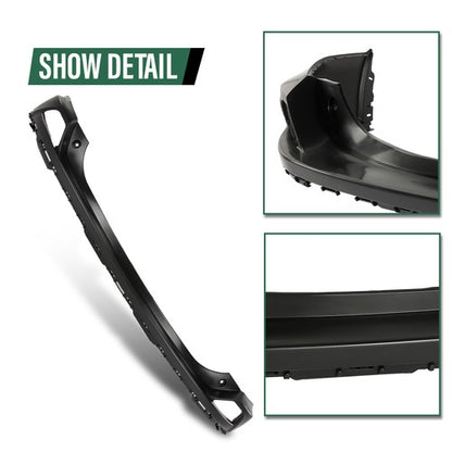 Solid Spare Rear Upper Bumper Cover Fit For 2016 2017 2018 Toyota RAV4 521590R914