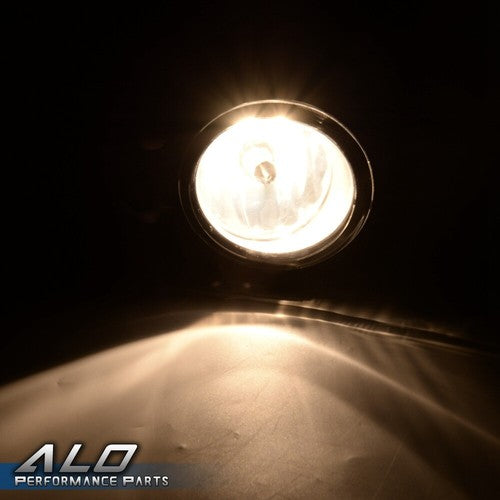 Solid Spare Clear Bumper Fog Lights w/ Bulbs Fit For Altima Maxima Rogue Sentra Left+Right