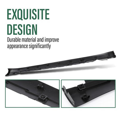 Solid Spare Fit For 2017-2022 Tesla Model 3 Door Side Skirt Molding Rocker Lower Cover PAIR