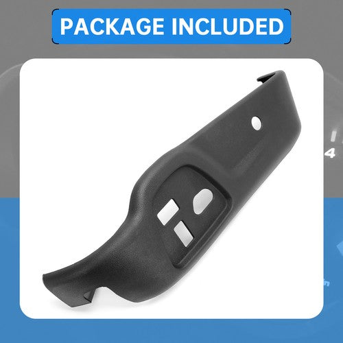 Solid Spare Front Driver Side Power Seat Outer Switch Trim Panel For 2006-2010 Hummer H3/H3T