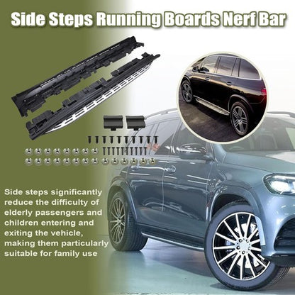 Pair of Running Boards/Side Steps For Mercedes-Benz GLS X167 (2020-2024) L & R